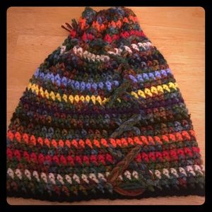 Pony tail/ dready slouchy beanie